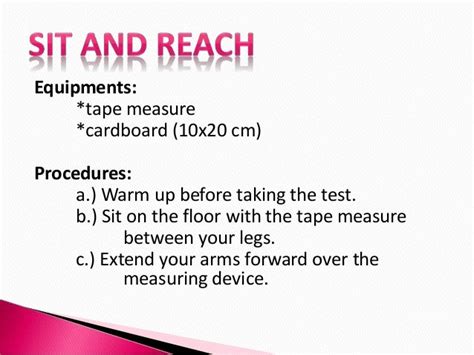 flexibility test finger touch measurement.